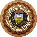 Official seal of Huntingdon County