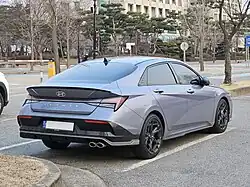 Facelift Avante N Line (rear)