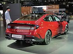 Rear view (N-Line; facelift)