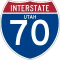 Interstate 70 marker
