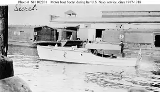 USS Secret, circa 1917