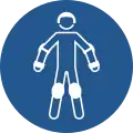 M049 — Wear protective roller sport equipment