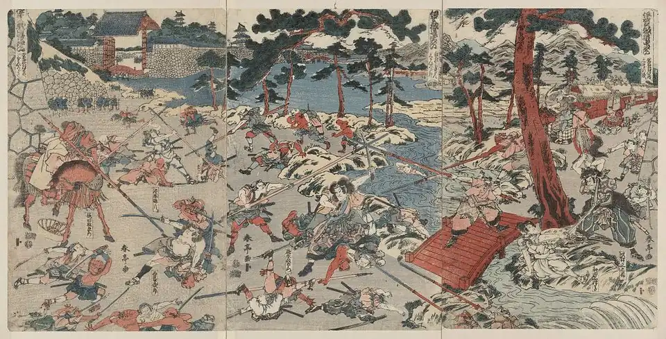 Katsukawa Shuntei&nbsp;[ja], Igagoe Dochusugoroku, 1811