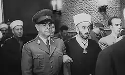 Ali Aganović was the emissary of the reis-ul-ulema (leader) of the Islamic community, Salih Safvet Bašić.