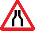 Road Narrows Ahead