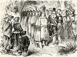 Massasoit and his Warriors