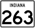 State Road 263 marker