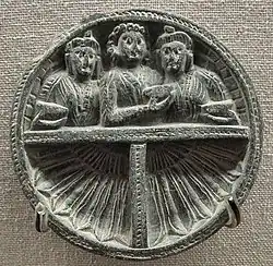 Indo-Parthian revelers.