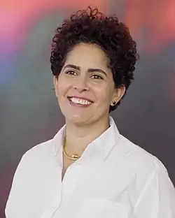 Contemporary painter Julie Mehretu (MFA 1997)