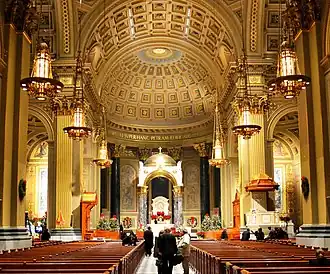 Interior of the Cathedral of Saints Peter and Paul