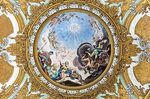 The triumph of the name of Jesus by Louis Dorigny