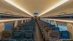 Premium Economy class seats on KCIC400AF, operating in Indonesia
