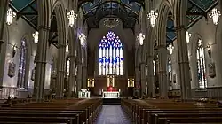 Interior of St. Michael's Cathedral Basilica