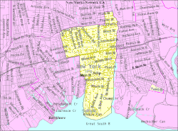 U.S. census map