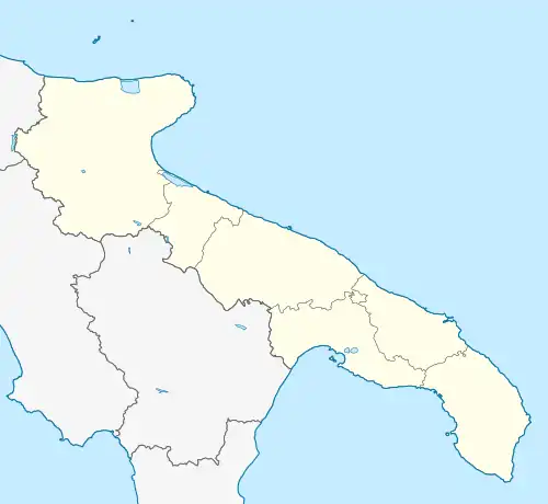 Bitonto is located in Apulia