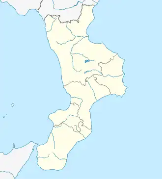 Curinga is located in Calabria