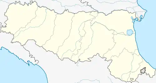Modena is located in Emilia-Romagna