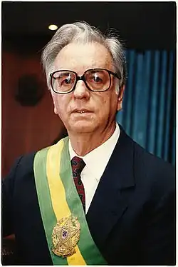 Presidential portrait of Itamar Franco