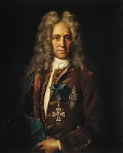 Ivan Nikitin, Portrait of Chancellor Gavriil Golovkin (c. 1720)