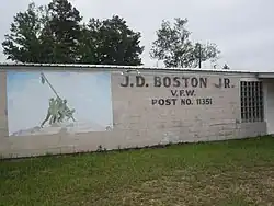 The VFW post is named for James D. Boston Jr.
