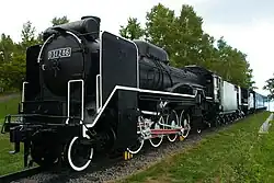 D51 286 in Otaru, Hokkaido