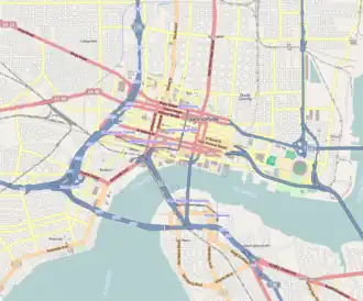 CSX Transportation Building is located in Central Jacksonville