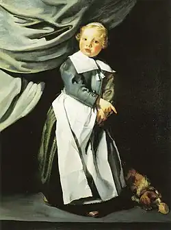 Boy with Top and Dog, c. 1650-1655