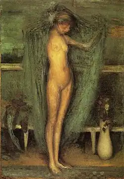 Harmony in Blue and Gold - The Little Blue Girl 1894–1902 oil on canvas