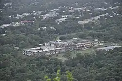 The view of Jamia Faridia from the viewpoint