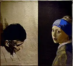 Author's tapestry Faces, 230 × 255&nbsp;cm, 1979