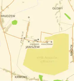 Location of Janiszew