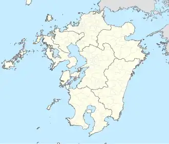 Hyuga Nada is located in Kyushu