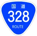 National Route 328 shield