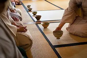 Japanese Tea Ceremony Serving Tea Kobori Enshu School of Tea Ceremony