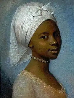 Formerly attributed to Jean-Étienne Liotard, Portrait of a young woman, 18th century