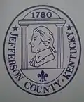 Official seal of Jefferson County
