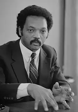 Jesse Jackson, Civil Rights Activist, 1984 and 1988 Presidential Candidate[4]