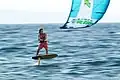 Foiling with a kite