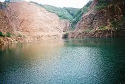 Lake Ledinci on Fruška Gora