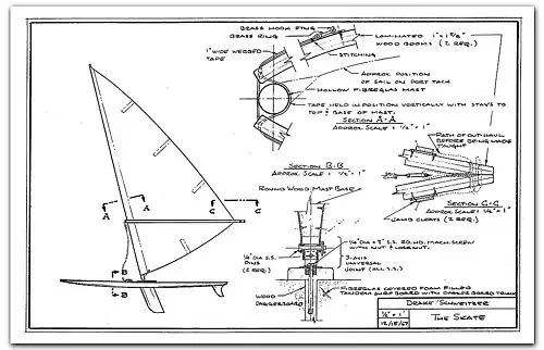 Jim Drake's Windsurfer Blueprint