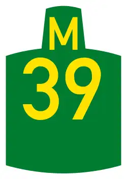 Metropolitan route M39 shield