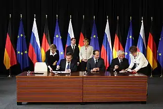 Jochen Wermuth at the signing ceremony dedicated to the launch of the resource efficiency fund Green Gateway Fund