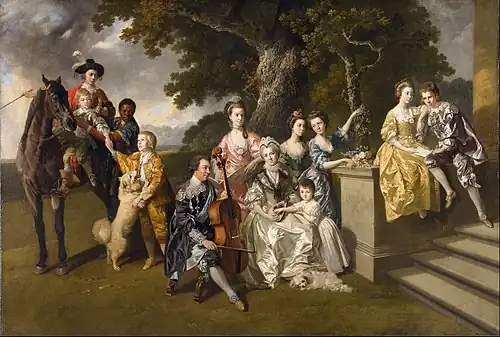 The Family of Sir William Young (c.1768)