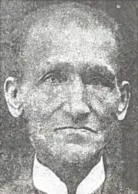 Undated photograph of John B. Syphax. Syphax, a leader in Alexandria County's black community, served in numerous elected offices, including the Virginia House of Delegates from 1874 to 1875.