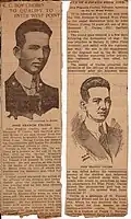 John Francis Uncles newspaper clippings