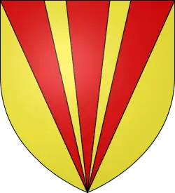 Coat of arms of Brechin, based on the arms of Henry, Lord of Brechin