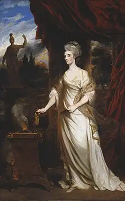 Portrait of Lady Talbot by Joshua Reynolds