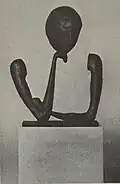 Joven en la Ventana, bronze, 35&nbsp;cm, 1971