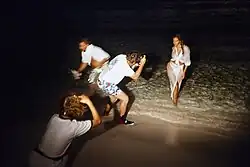 Jule Campbell, Christine Walker, Judit Masco 1989