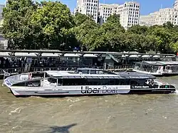 uberBOAT at Embankment Pier